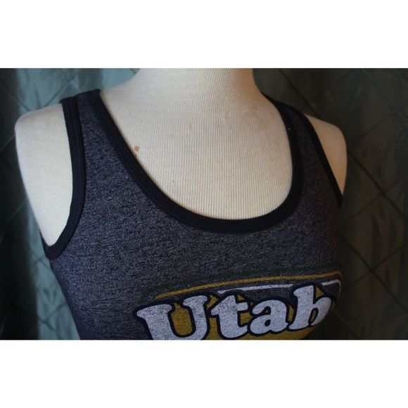 NWT Majestic Threads Women Small Utah Jazz NBA Western Basketball Tank Top - Picture 3 of 13